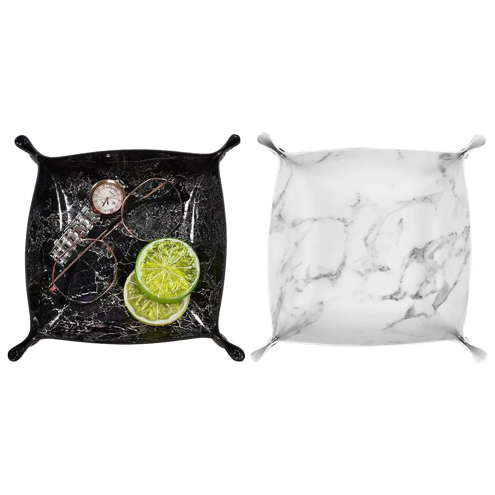  ߷ Ʈ  Nightstand ũž 巹  Catchall Ʈ Ű   ȭ  Marbling Design